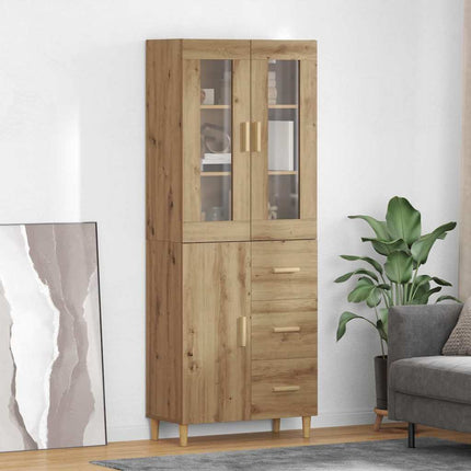 Skåp Artisan Ek 34,5 x 34 x 180 cm Konstruerat trä