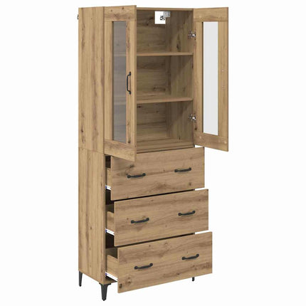 Skåp Artisan Ek 69,5 x 34 x 180 cm Konstruerat trä