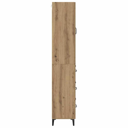 Skåp Artisan Ek 69,5 x 34 x 180 cm Konstruerat trä