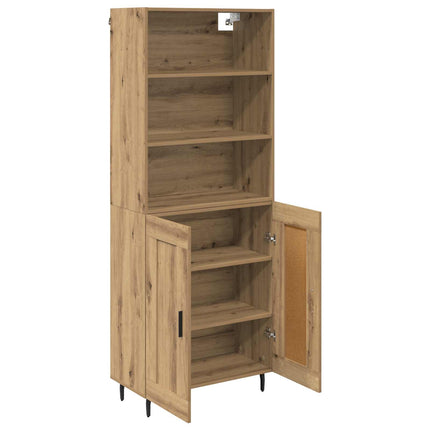 Skåp 2 pcs Artisan Ek 69,5 x 32,5 x 180 cm Konstruerat trä