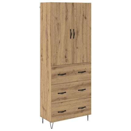 Skåp 2 pcs Artisan Ek 69,5 x 34 x 180 cm Konstruerat trä