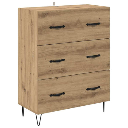 Skåp 2 pcs Artisan Ek 69,5 x 34 x 180 cm Konstruerat trä