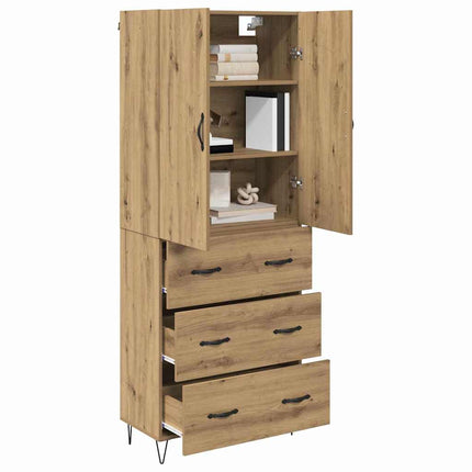 Skåp 2 pcs Artisan Ek 69,5 x 34 x 180 cm Konstruerat trä