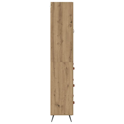 Skåp Artisan Ek 69,5 x 34 x 180 cm Konstruerat trä