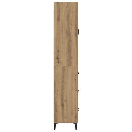 Skåp Artisan Ek 69,5 x 34 x 180 cm Konstruerat trä