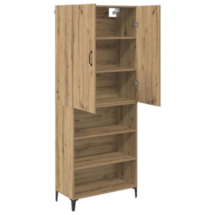 Skåp Artisan Ek 69,5 x 34 x 180 cm Konstruerat trä