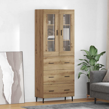 Skåp 2 pcs Artisan Ek 69,5 x 34 x 180 cm Konstruerat trä