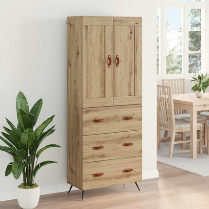 Skåp Artisan Ek 69,5 x 34 x 180 cm Konstruerat trä