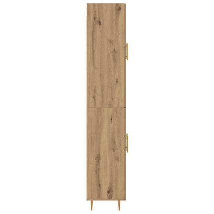 Skåp Artisan Ek 69,5 x 34 x 180 cm Konstruerat trä