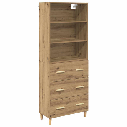 Skåp Artisan Ek 69,5 x 32,5 x 180 cm Konstruerat trä