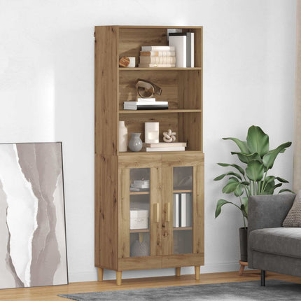 Skåp Artisan Ek 69,5 x 32,5 x 180 cm Konstruerat trä