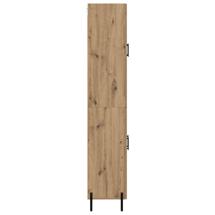 Skåp Artisan Ek 69,5 x 34 x 180 cm Konstruerat trä