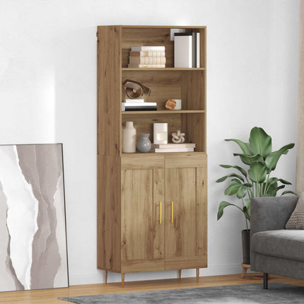 Skåp Artisan Ek 69,5 x 34 x 180 cm Konstruerat trä
