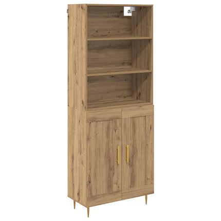 Skåp Artisan Ek 69,5 x 34 x 180 cm Konstruerat trä