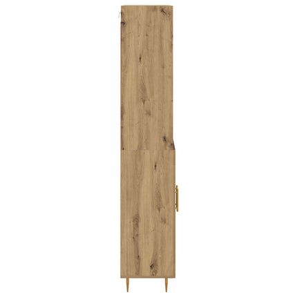 Skåp Artisan Ek 69,5 x 34 x 180 cm Konstruerat trä