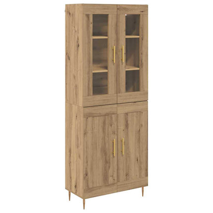 Skåp 2 pcs Artisan Ek 69,5 x 34 x 180 cm Konstruerat trä