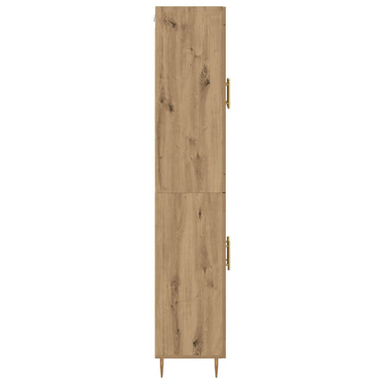 Skåp 2 pcs Artisan Ek 69,5 x 34 x 180 cm Konstruerat trä