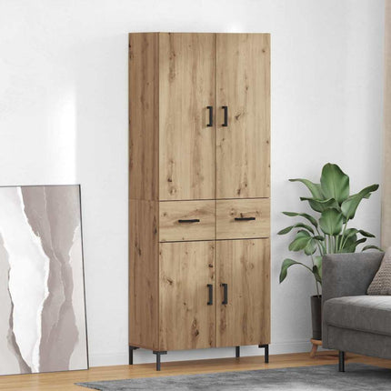 Skåp Artisan Ek 69,5 x 34 x 180 cm Konstruerat trä
