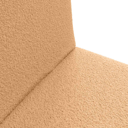 Justerbar golvstol Beige Sjöfåls tyg