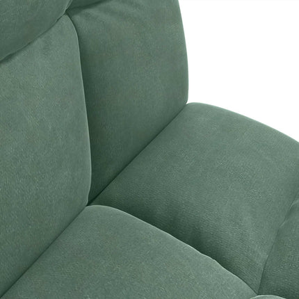 Justerbar golvstol Havgrön Sammet