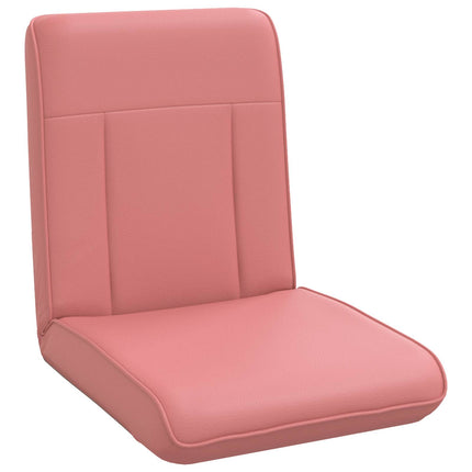 Justerbar golvstol Rosa Konstläder