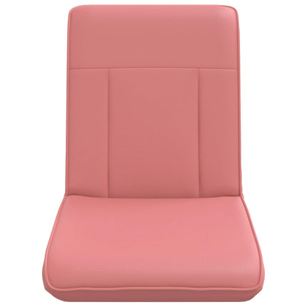 Justerbar golvstol Rosa Konstläder