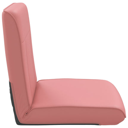 Justerbar golvstol Rosa Konstläder