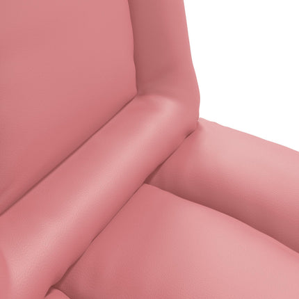 Justerbar golvstol Rosa Konstläder