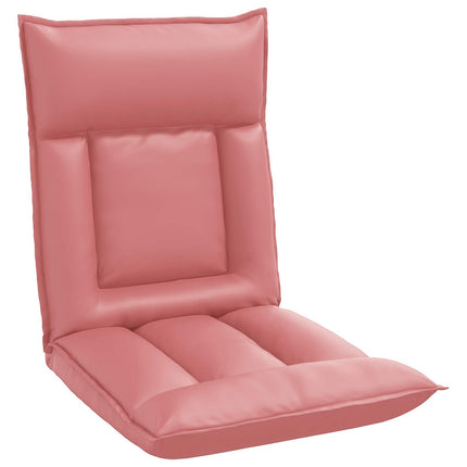 Justerbar golvstol Rosa Konstläder