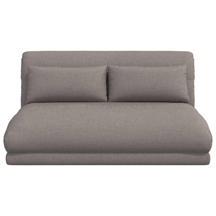 Justerbar golvstol Taupe Tyg