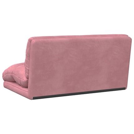 Justerbar golvstol Rosa Sammet