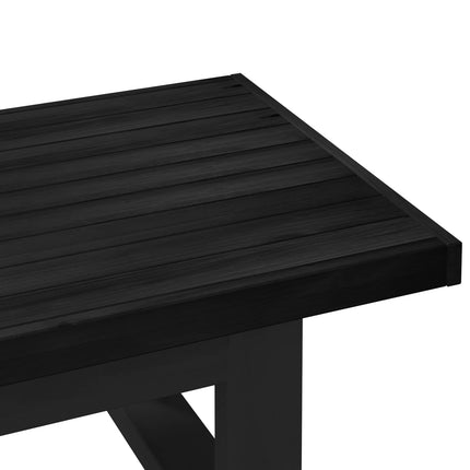 Kaffeebord NOAIN Svart 119 x 60 x 40 cm Massiv furu