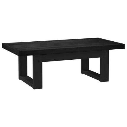 Kaffeebord NOAIN Svart 119 x 60 x 40 cm Massiv furu