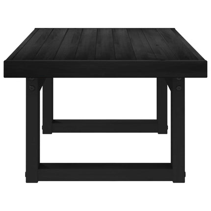 Kaffeebord NOAIN Svart 119 x 60 x 40 cm Massiv furu