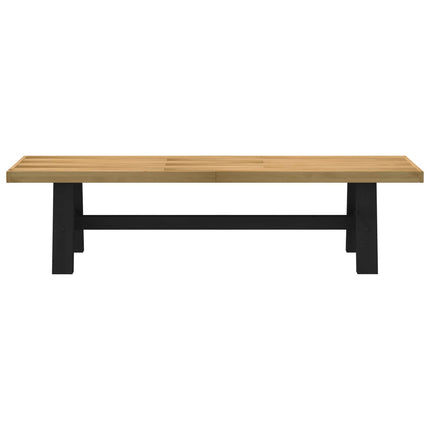 Matbänk NOAIN 160 x 41 x 45 cm Massivt furu Naturlig