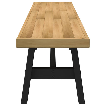 Matbänk NOAIN 160 x 41 x 45 cm Massivt furu Naturlig
