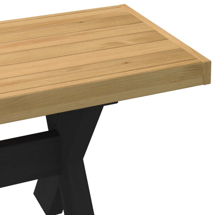 Matbänk NOAIN 160 x 41 x 45 cm Massivt furu Naturlig