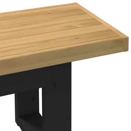 Matbänk NOAIN 160 x 41 x 45 cm Massivt furu Naturlig