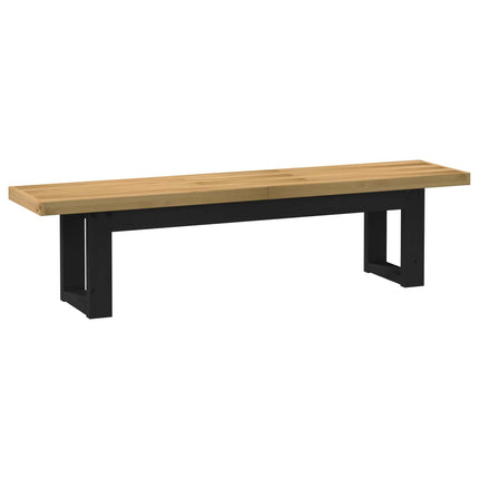 Matbänk NOAIN 160 x 41 x 45 cm Massivt furu Naturlig