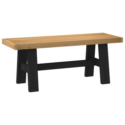 Matbänk NOAIN 120 x 41 x 45 cm Massivt furu Naturlig