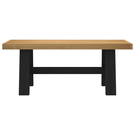 Matbänk NOAIN 120 x 41 x 45 cm Massivt furu Naturlig