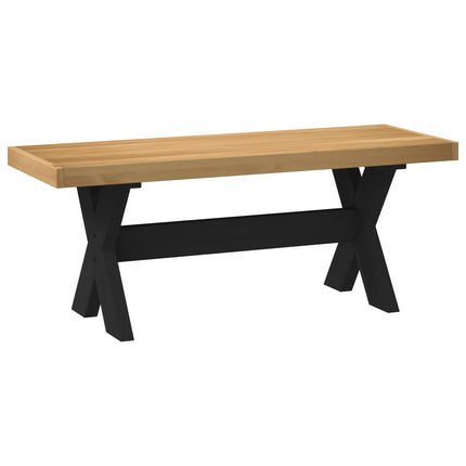 Matbänk NOAIN 120 x 41 x 45 cm Massivt furu Naturlig