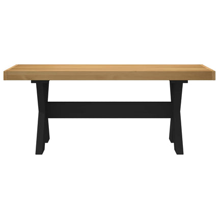 Matbänk NOAIN 120 x 41 x 45 cm Massivt furu Naturlig