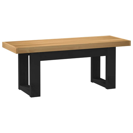 Matbänk NOAIN 120 x 41 x 45 cm Massivt furu Naturlig