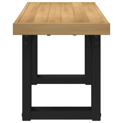 Matbänk NOAIN 120 x 41 x 45 cm Massivt furu Naturlig