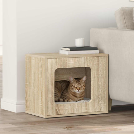 Katt hus Sonoma 51 x 30 x 42,5 cm Konstruerat trä