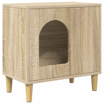 Katt hus Sonoma 51 x 30 x 52 cm Konstruerat trä