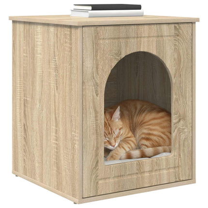 Katt hus Sonoma 53 x 52 x 62 cm Konstruerat trä