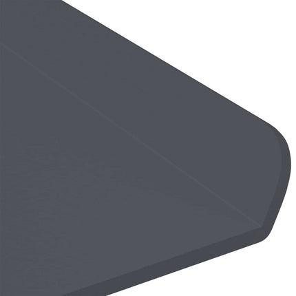 Flytande hylla Väggmonterad 3 pcs Antracit 40 x 9 x 2,5 cm Stål