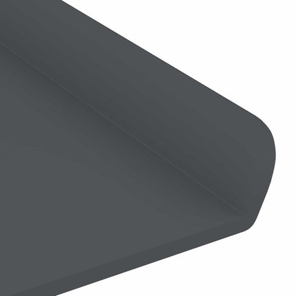 Flytande hylla 4 pcs Antracit 40 x 8,5 x 2,5 cm Stål